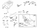 Control Bracket Assy Diagram and Parts List for 124702-0220-01  Briggs and Stratton Engine